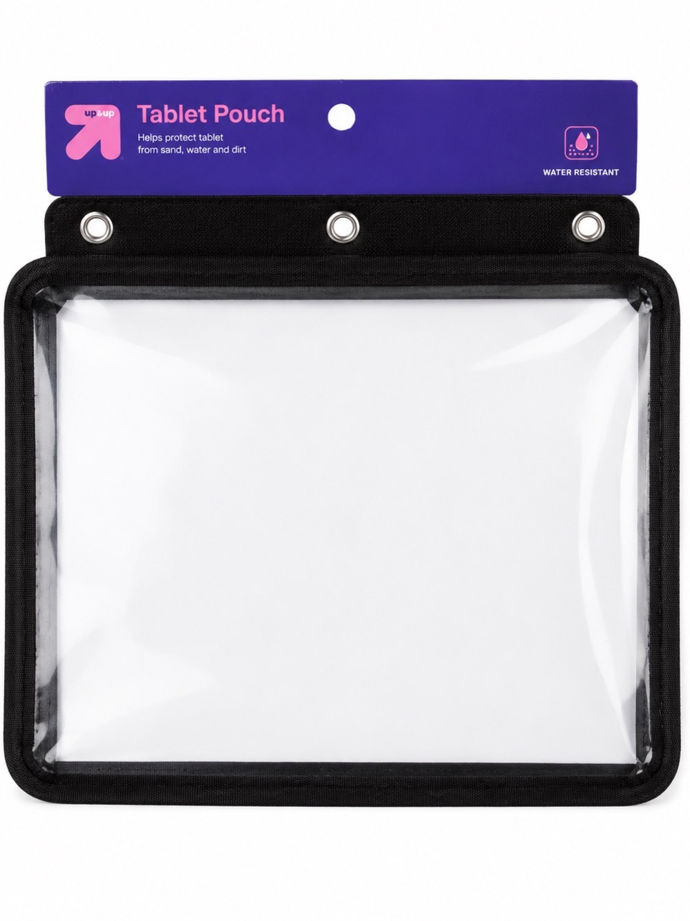 up & up Black Tablet Pouch - Water Resistant Sleeve